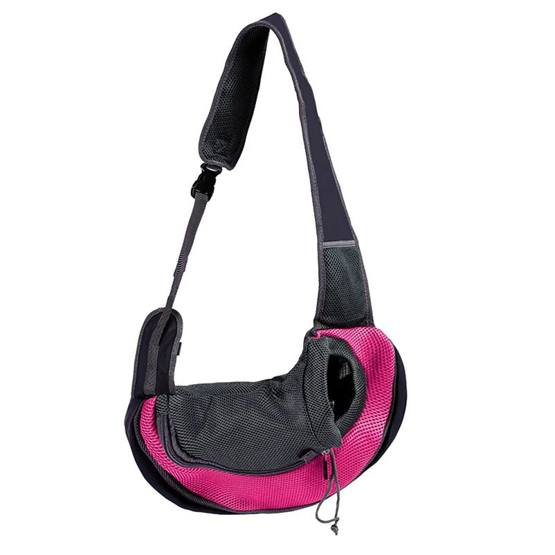 Breathable Pet Backpack Carrier – Mesh Travel Bag for Small Dogs & Cats