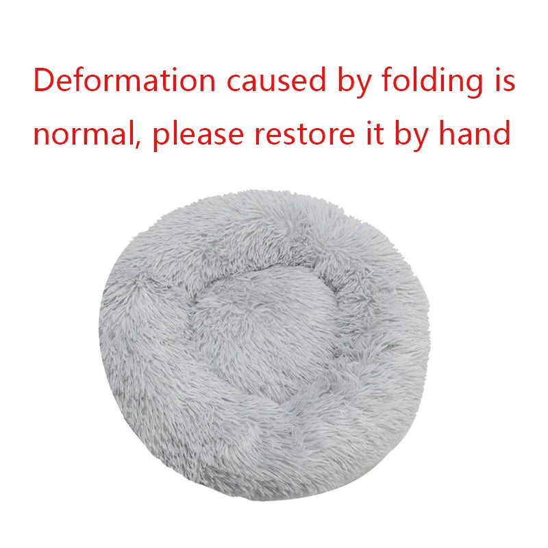 Plush, Warm, Washable Pet Bed