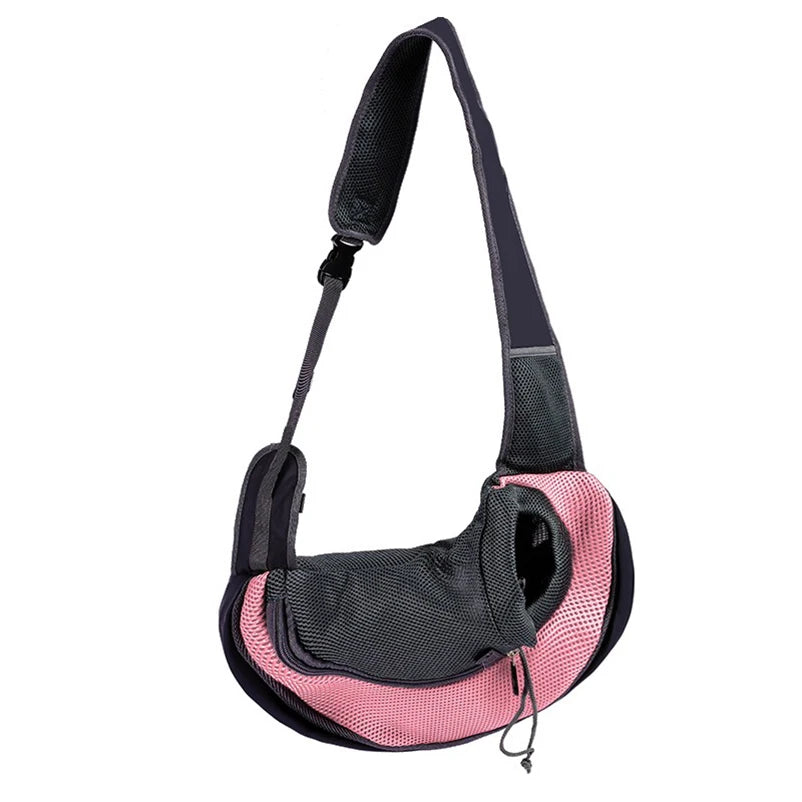 Breathable Pet Backpack Carrier – Mesh Travel Bag for Small Dogs & Cats