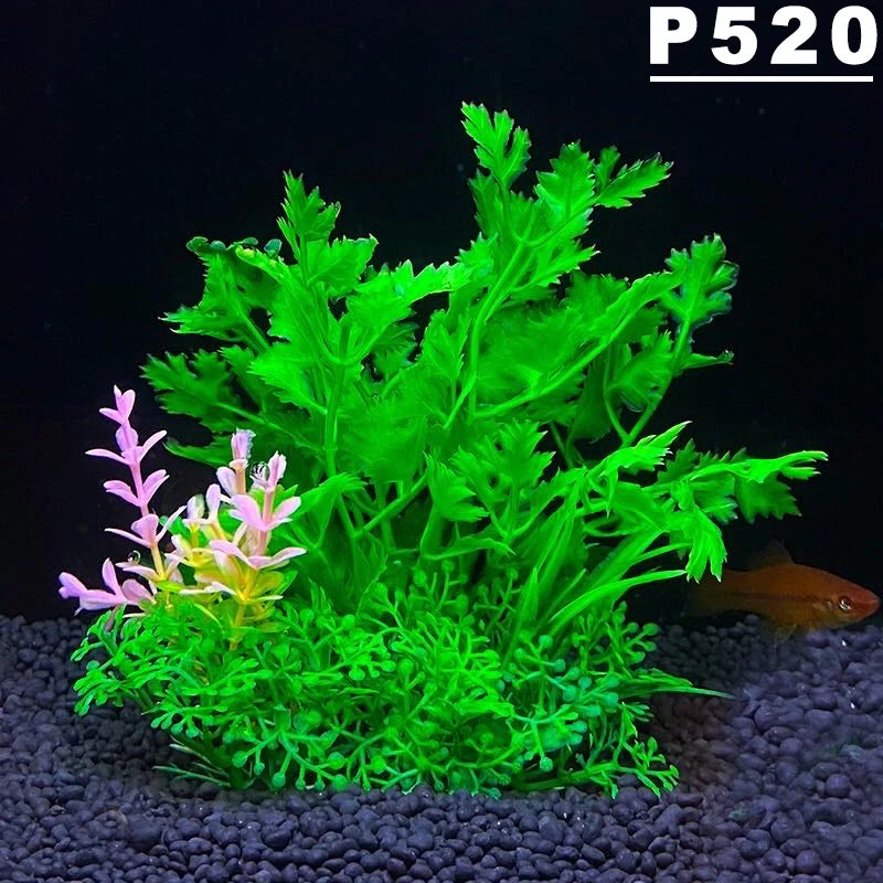 5.5-Inch Artificial Aquarium Plant – Plastic Water Grass Decoration for Fish Tanks & Bowls
