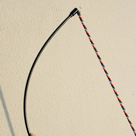 Interactive Cat Teaser Wand – Rope Stick Toy for Chasing & Chewing