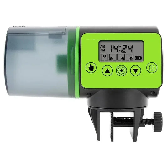 Automatic Fish Feeder – Intelligent Aquarium Timer Dispenser for Fish