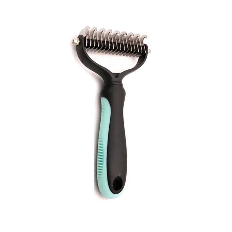 Pet Hair Removal Comb – Effective Dematting & Grooming Brush for Dogs & Cats