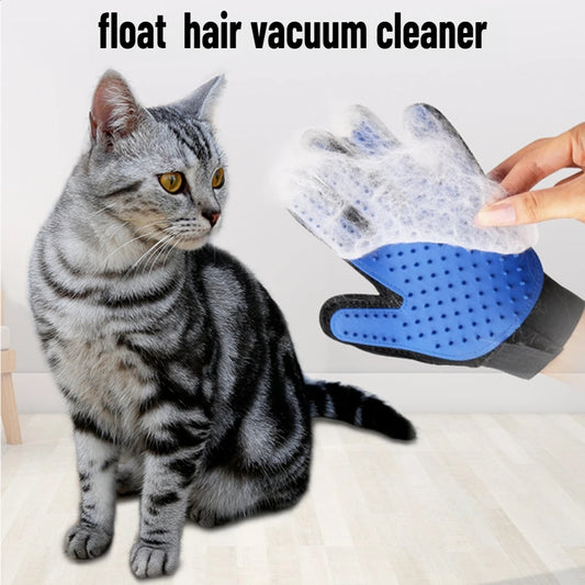 pet grooming cleaning glove