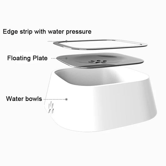 non spill pet water bowl