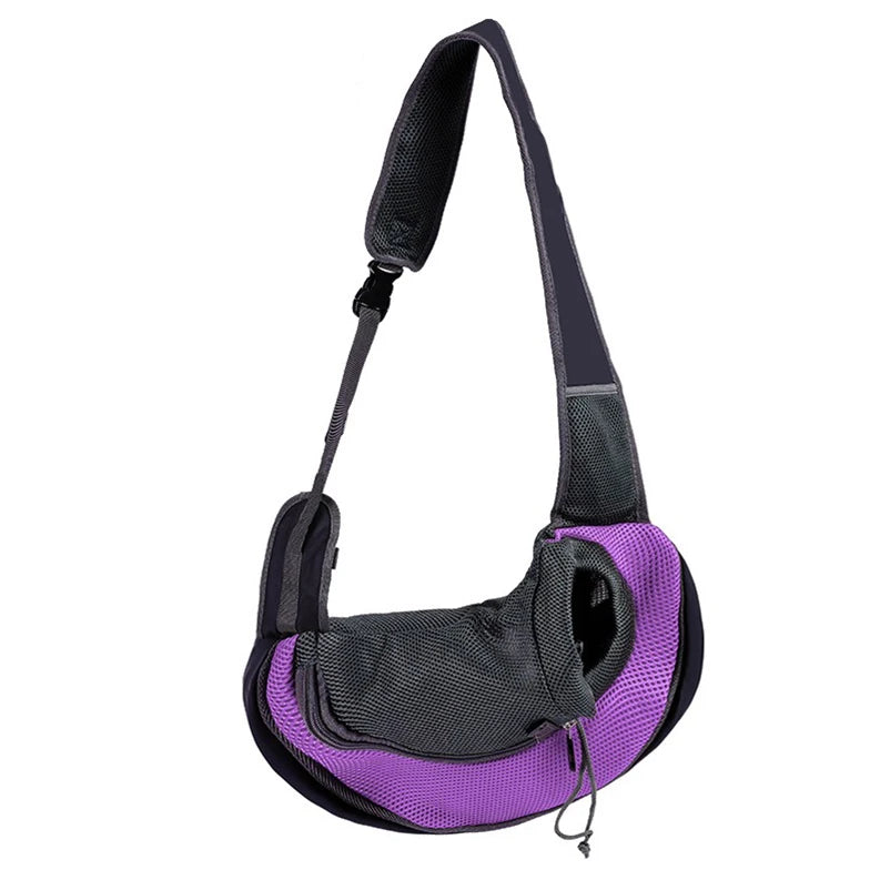Breathable Pet Backpack Carrier – Mesh Travel Bag for Small Dogs & Cats