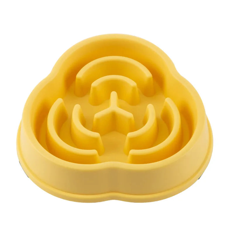 Slow Feeder Bowl for Cats & Dogs | Anti-Choking Non-Slip Bowl