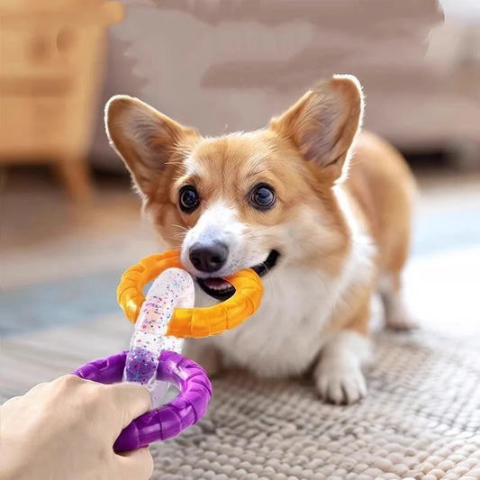 Interactive Dog Chew & Tug Toy for All Dogs
