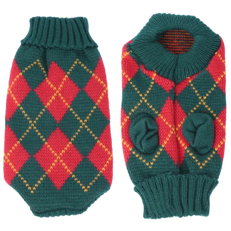 Cat Winter Sweater – Warm Knit Vest Clothing for Cats & Kittens