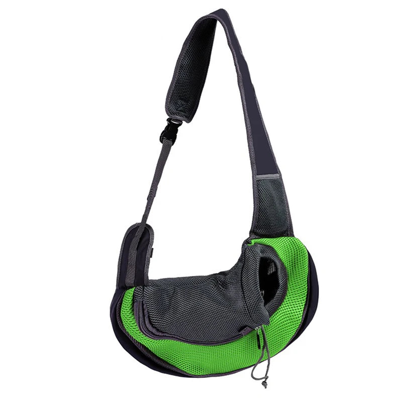 Breathable Pet Backpack Carrier – Mesh Travel Bag for Small Dogs & Cats