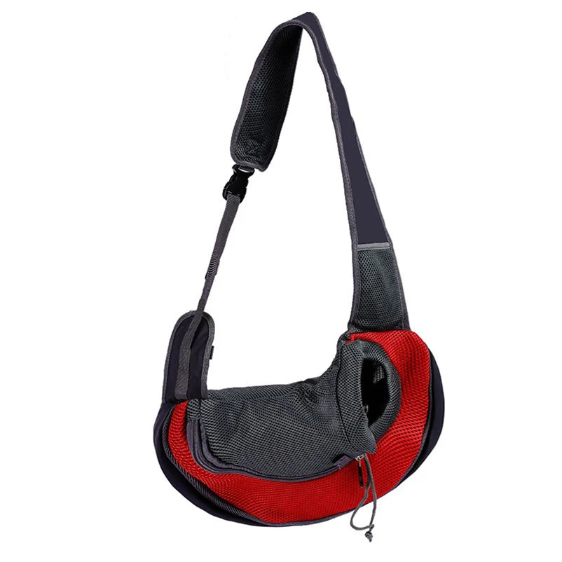 Breathable Pet Backpack Carrier – Mesh Travel Bag for Small Dogs & Cats