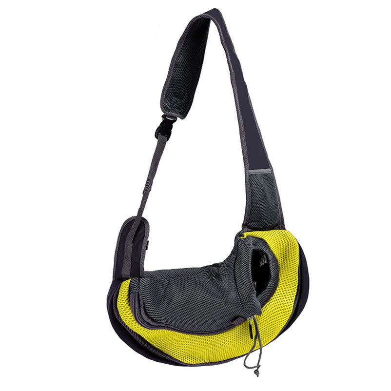 Breathable Pet Backpack Carrier – Mesh Travel Bag for Small Dogs & Cats