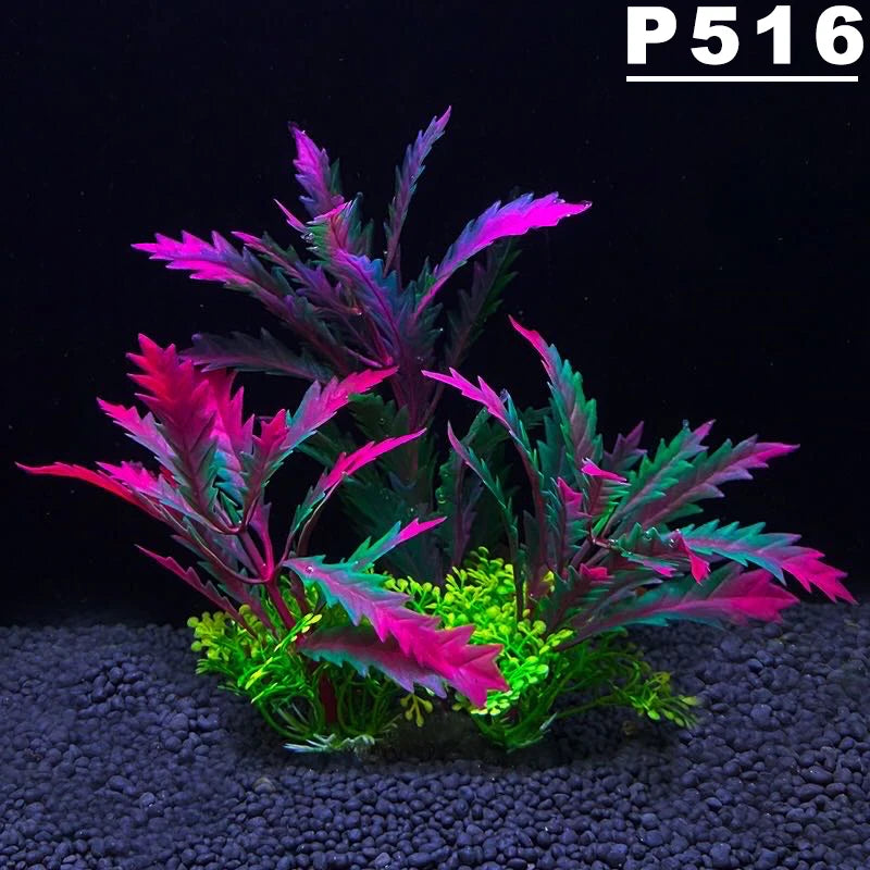 5.5-Inch Artificial Aquarium Plant – Plastic Water Grass Decoration for Fish Tanks & Bowls