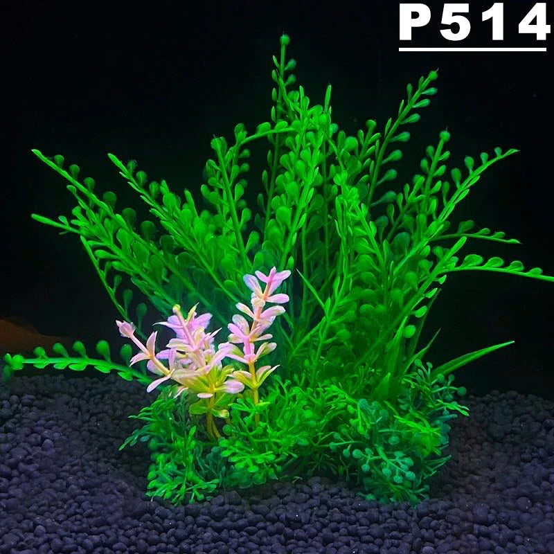 5.5-Inch Artificial Aquarium Plant – Plastic Water Grass Decoration for Fish Tanks & Bowls