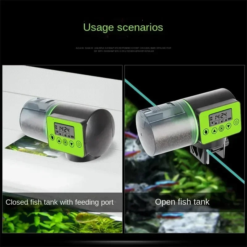 Automatic Fish Feeder – Intelligent Aquarium Timer Dispenser for Fish