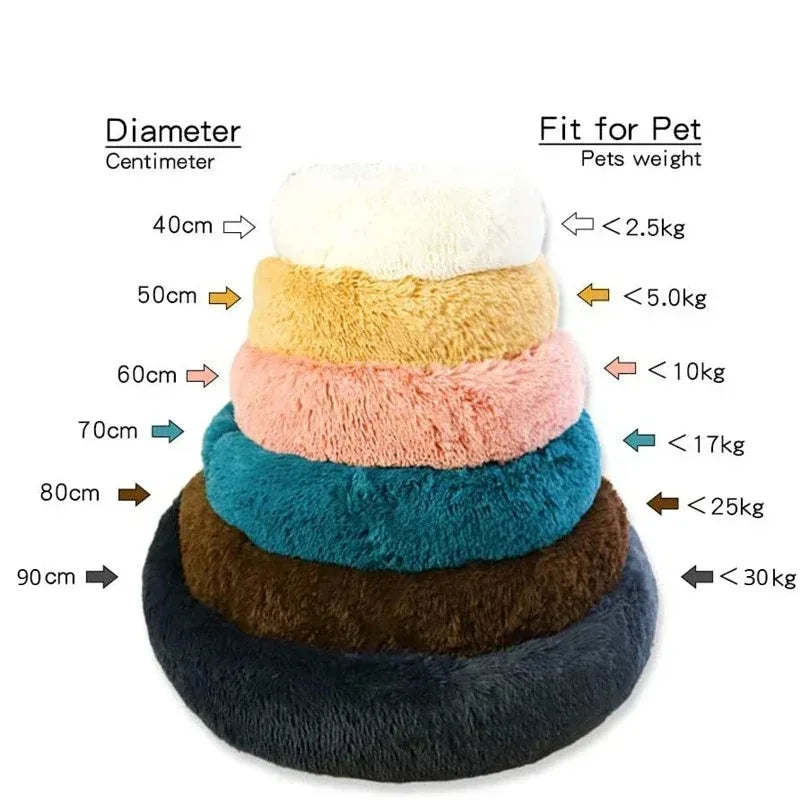 Plush, Warm, Washable Pet Bed