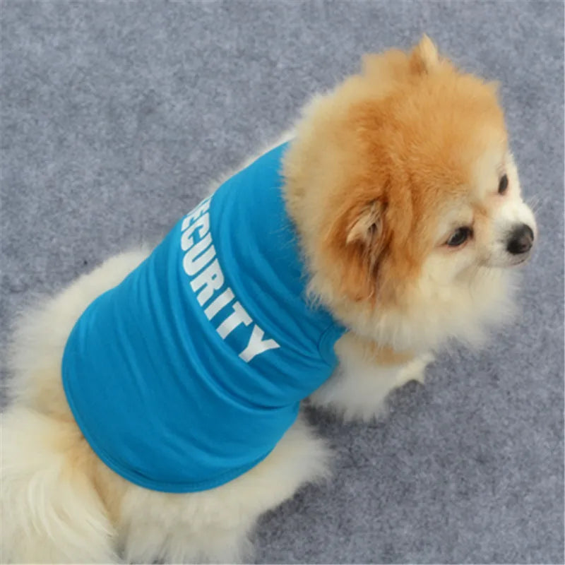 Summer Pet Vest – Lightweight T-Shirt for Small Dogs & Cats (Chihuahua, Yorkie)
