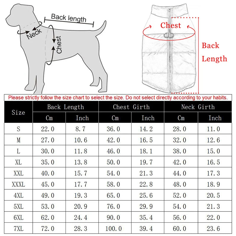 dog waterproof vest jacket