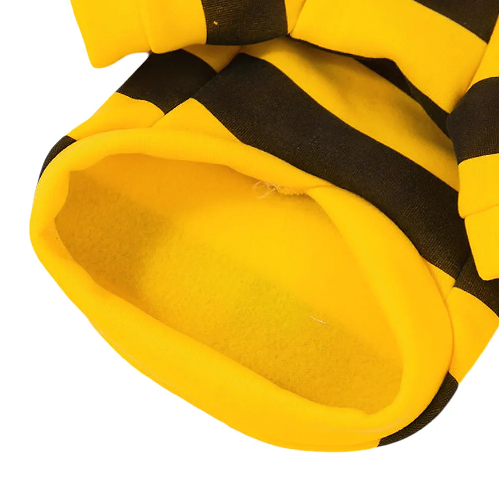 Bee Print Pet Sweater for Cats & Dogs
