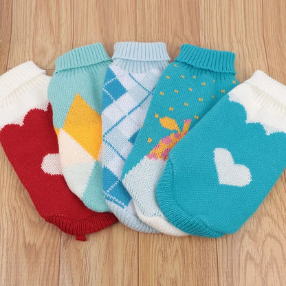 Cat Winter Sweater – Warm Knit Vest Clothing for Cats & Kittens