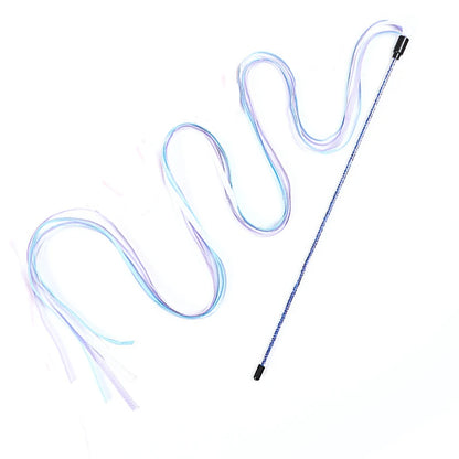 Interactive Cat Teaser Wand – Rope Stick Toy for Chasing & Chewing