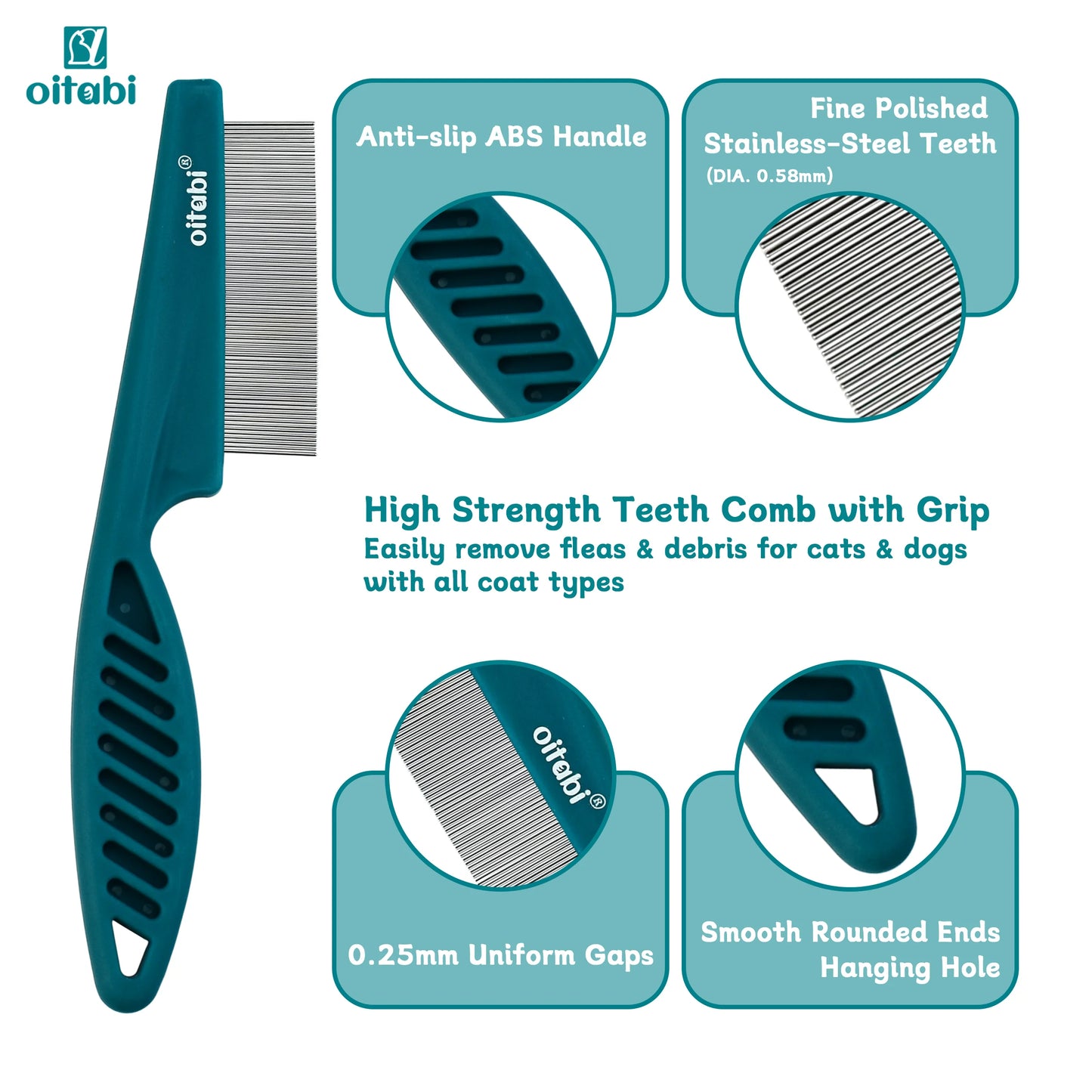Pet Dog Grooming Comb Set