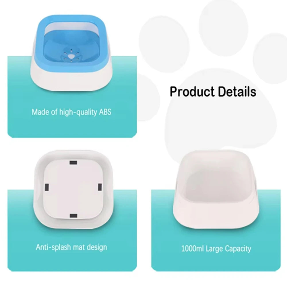 non spill pet water bowl