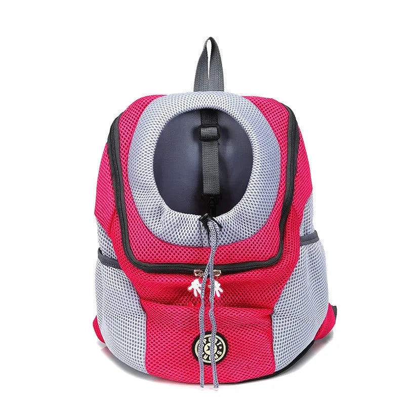 Breathable Dog Carrier Backpack – Travel Bag for Small Dogs