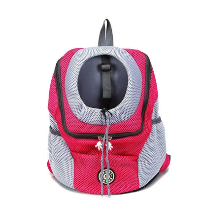 Breathable Dog Carrier Backpack – Travel Bag for Small Dogs