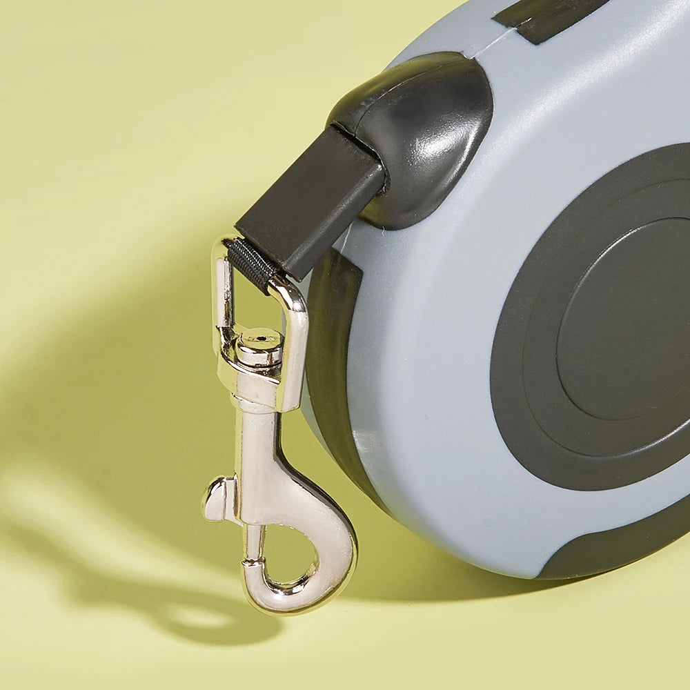3m/5m Retractable Dog Leash – Strong Nylon Pet Lead
