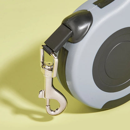 3m/5m Retractable Dog Leash – Strong Nylon Pet Lead