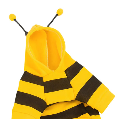 Bee Print Pet Sweater for Cats & Dogs