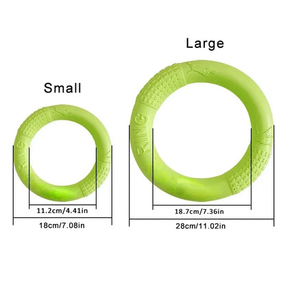 Flying Disc Toy for Dogs – Durable Interactive Training Ring
