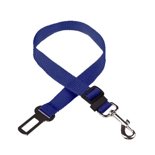 Adjustable Pet Car Seat Belt – Vehicle Safety Harness Clip for Dogs & Cats. Attaches to Collars or Harnesses for Secure, Comfy Travel