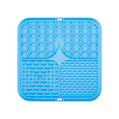 Dog Lick Mat with Suction Cups – Silicone Slow Feeder