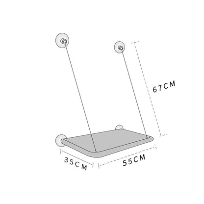 Hanging Cat Hammock – Window-Mounted Cat Bed with Strong Suction Cups