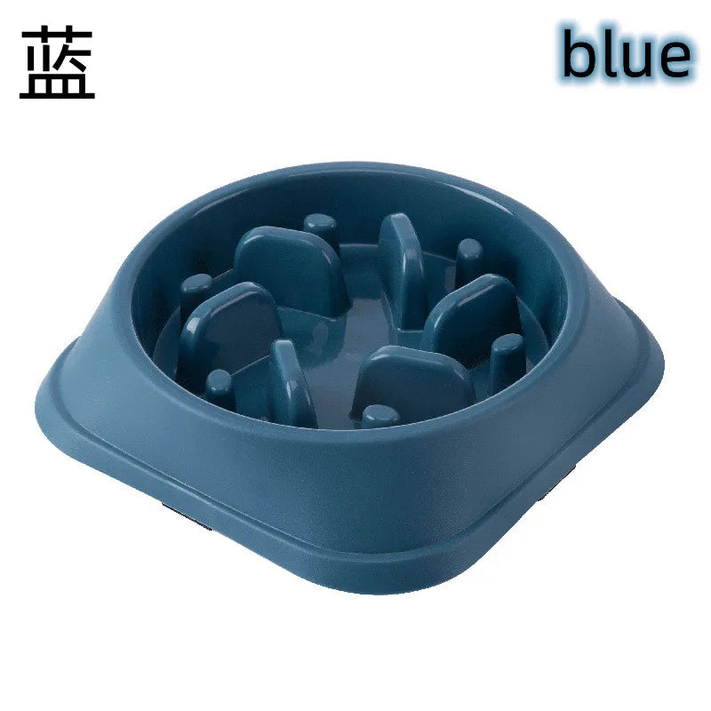 Slow Feeder Bowl for Cats & Dogs | Anti-Choking Non-Slip Bowl