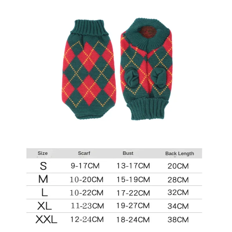 Cat Winter Sweater – Warm Knit Vest Clothing for Cats & Kittens