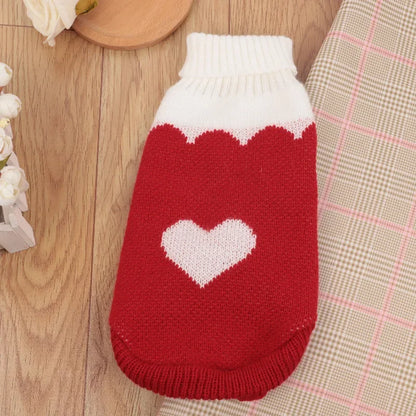 Cat Winter Sweater – Warm Knit Vest Clothing for Cats & Kittens
