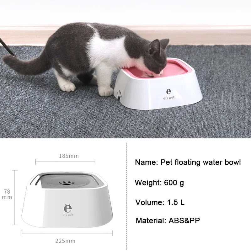 non spill pet water bowl