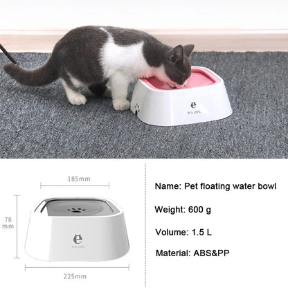 non spill pet water bowl