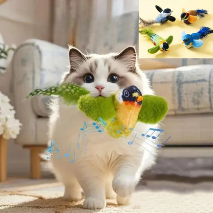 Interactive Cat Bird Toy for Chasing & Play