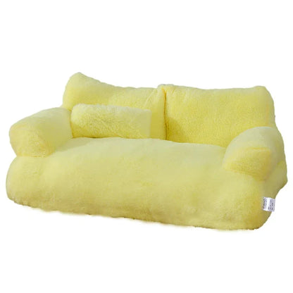 Warm Plush Pet Bed Sofa