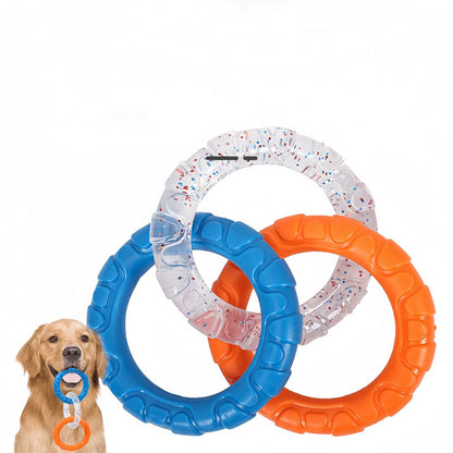 Durable Dog Pull Ring Toy – Bite-Resistant Chew & Training Ring for Active Dogs