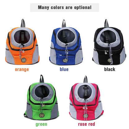 Breathable Dog Carrier Backpack – Travel Bag for Small Dogs