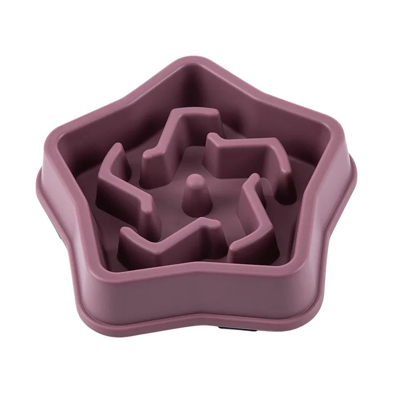 Slow Feeder Bowl for Cats & Dogs | Anti-Choking Non-Slip Bowl