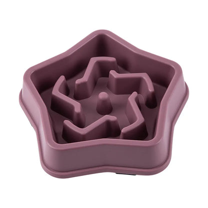 Slow Feeder Bowl for Cats & Dogs | Anti-Choking Non-Slip Bowl