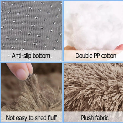 Plush, Warm, Washable Pet Bed