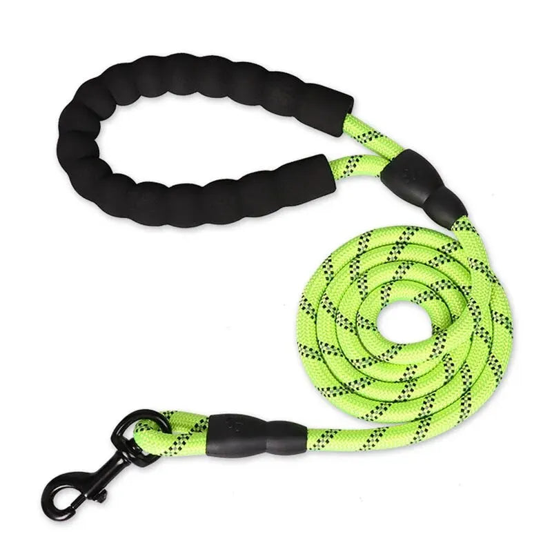 Heavy Duty Dog Leash – Reflective with Comfort Grip