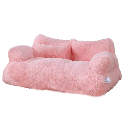 Warm Plush Pet Bed Sofa